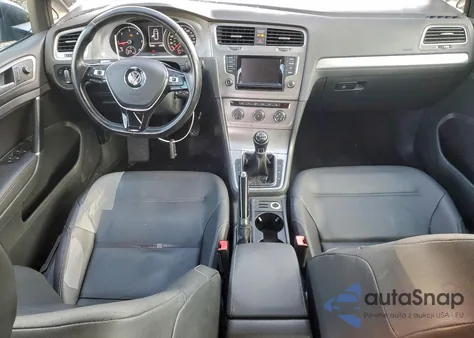 2015 Volkswagen Golf Tdi z USA, uszkodzony, nr VIN 3VWRA7AU7FM062044